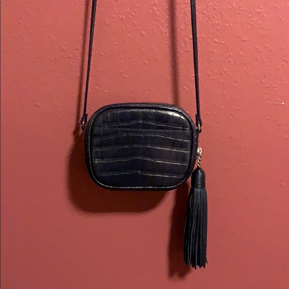 YSL Monogram Blogger Leather Cross-Body Bag - Picture 4 of 4